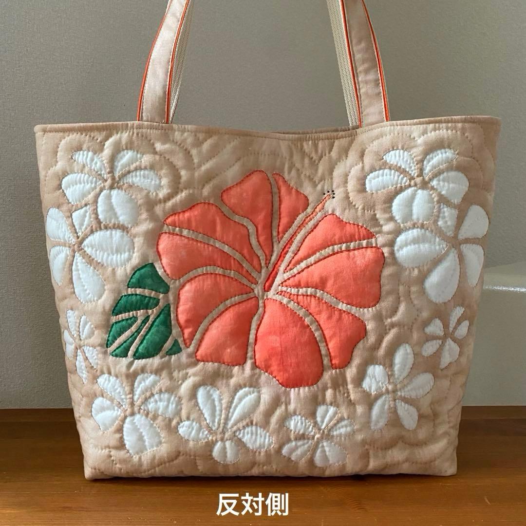 ◆mritoru31◆ハワイアンキルト◆トートバッグ