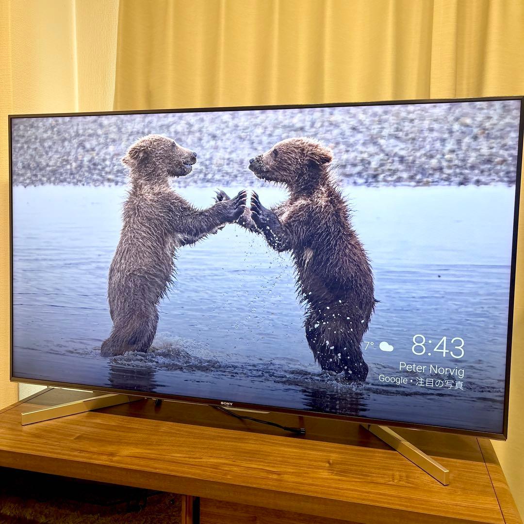 SONY 55V型 4K 液晶テレビ BRAVIA KJ-55X9000F