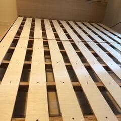 【福岡市限定】ダブルベッドフレーム ニトリ ベッドフレーム