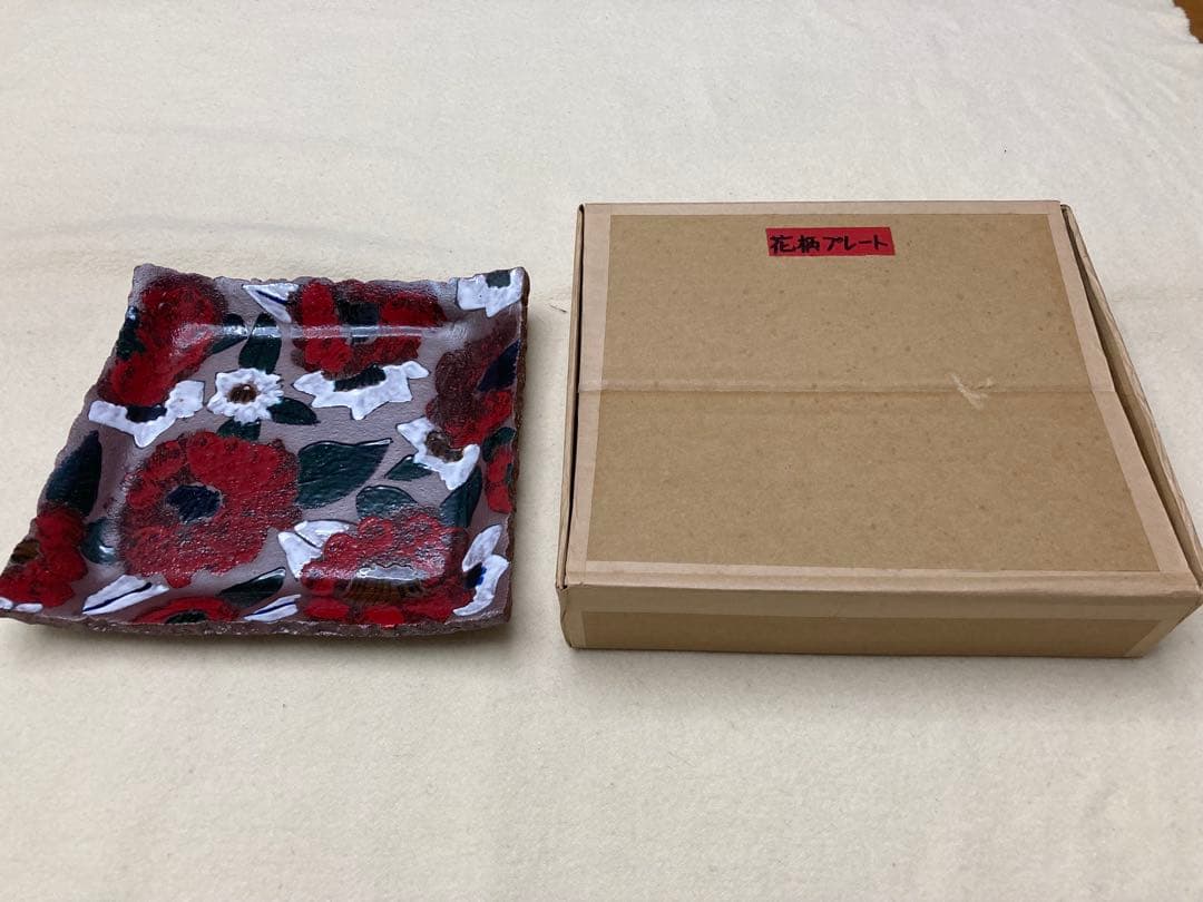 【佐藤勝彦作】角型　飾り皿