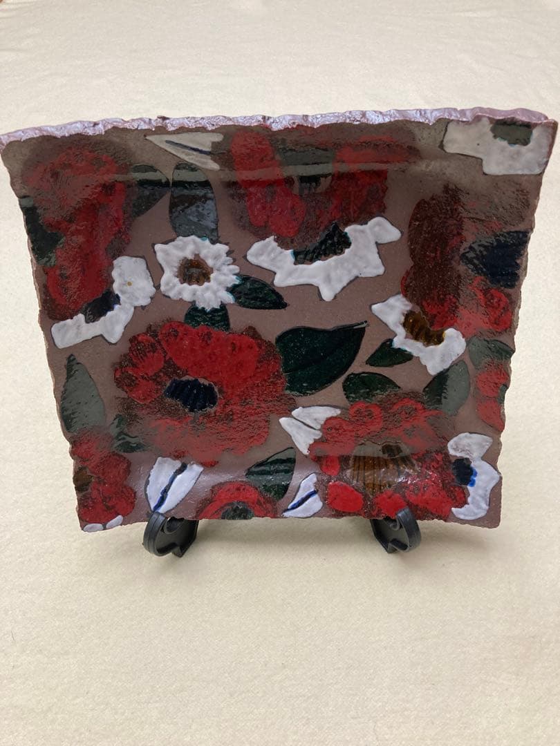 【佐藤勝彦作】角型　飾り皿