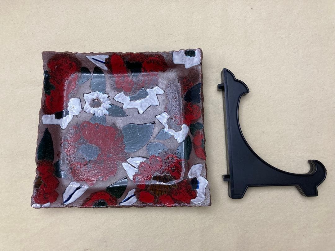 【佐藤勝彦作】角型　飾り皿