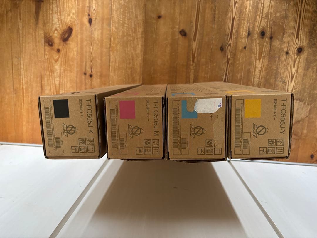 TOSHIBA トナーカートリッジ T-FC505J 4色セット