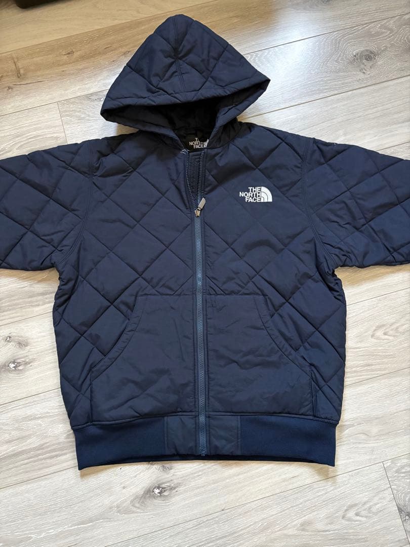 THE NORTH FACE ネイビー フード付き　ヤッキンジャケット