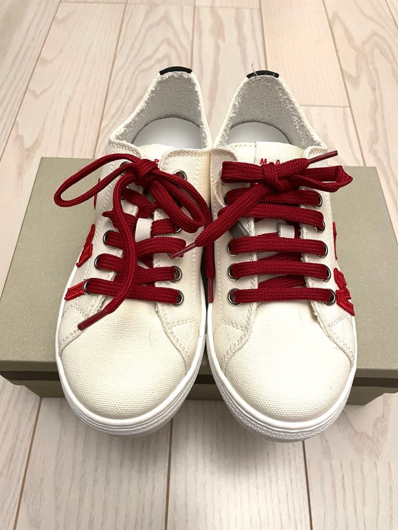 新品未使用　MARNI ホワイト/レッド スニーカー　32 20センチ