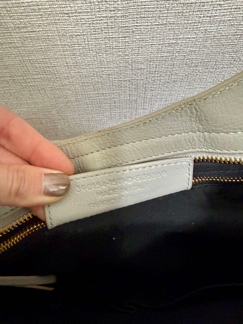 週末値下バレンシアガ クラシック メタリックエッジ シティ 2way グレージュ