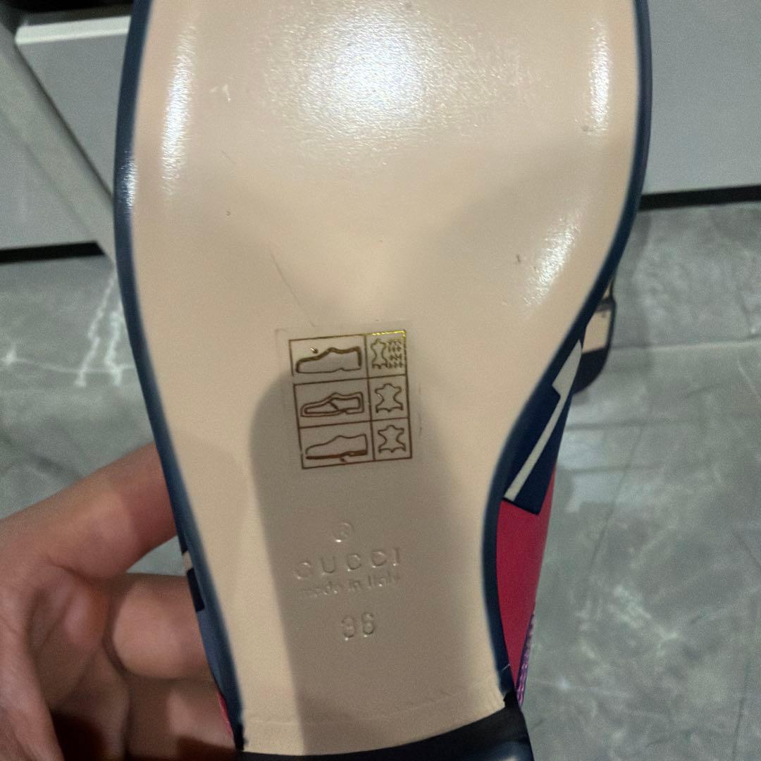 Gucci 幾何学模様 ミュール 36