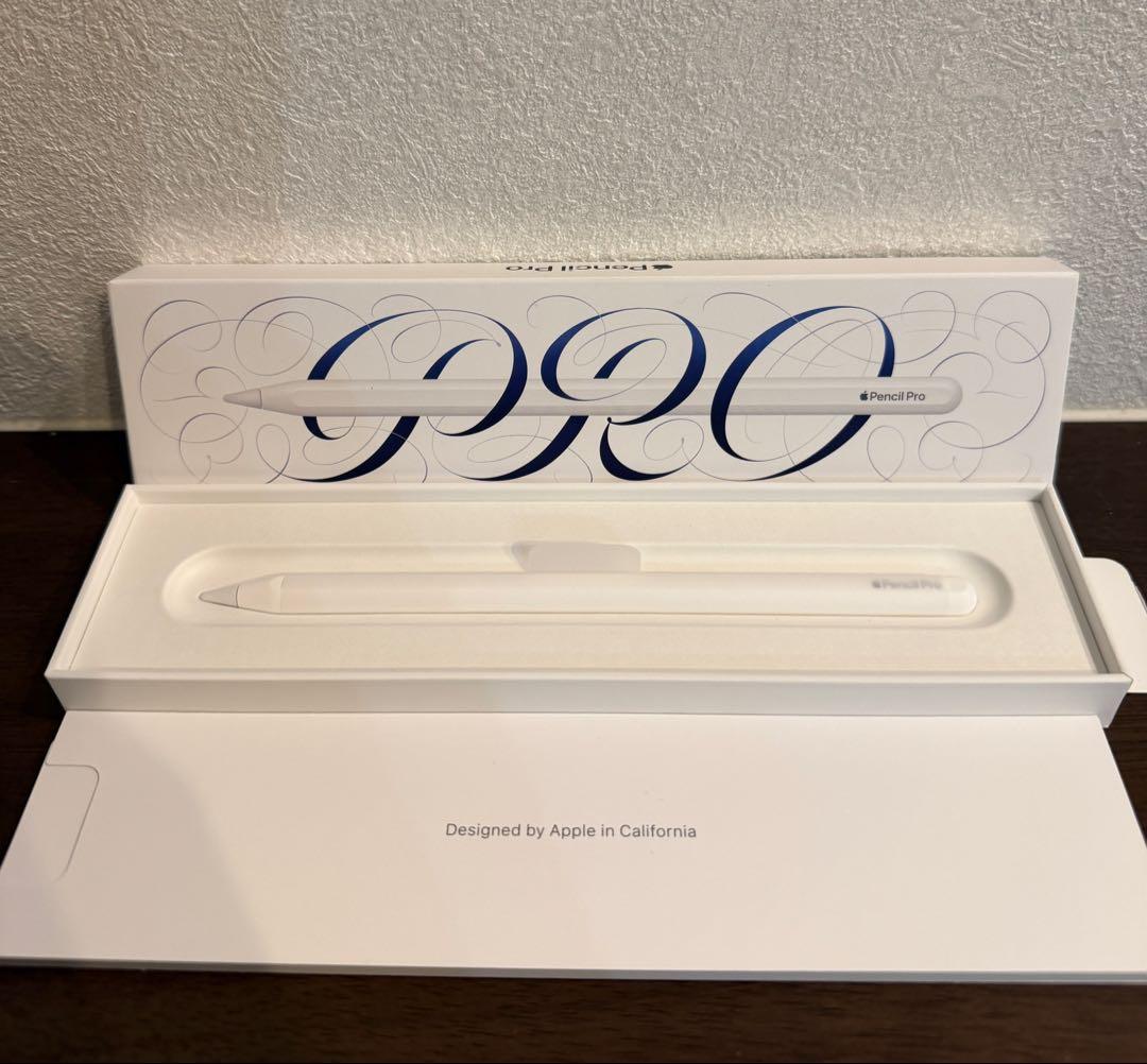 【未使用に近い】Apple Pencil Pro