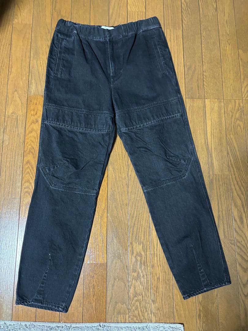 AMBUSH ブラック ワークパンツ