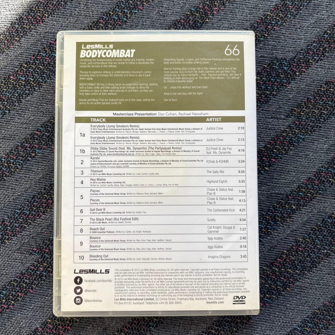 Kurotan 　LES MILLS BODYCOMBAT