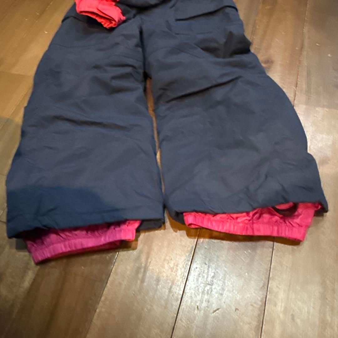 美品　ノースフェイス　スキーウェア　キッズ　100 女の子　つなぎ