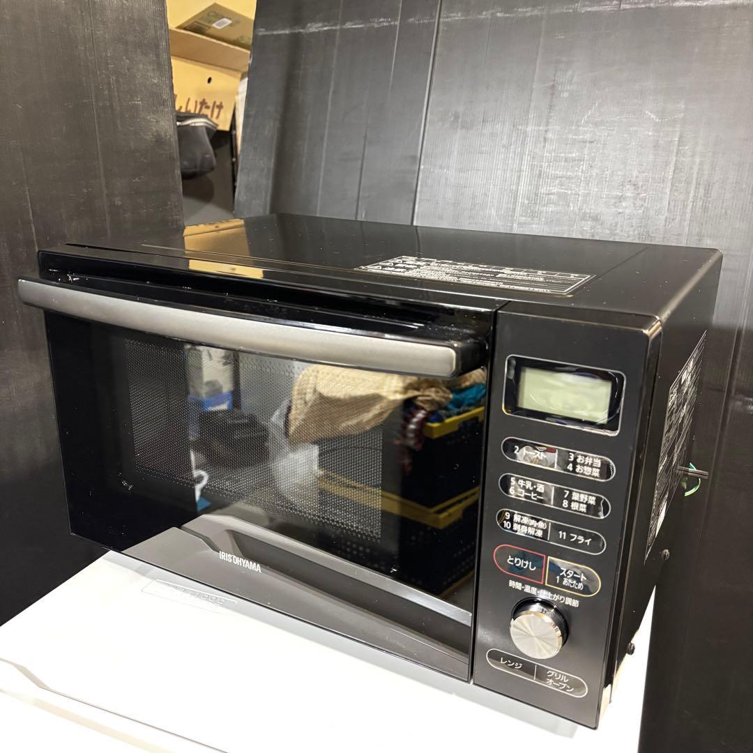 12月16日まで！アイリスオーヤマ　オーブンレンジ　MO-F1805-B