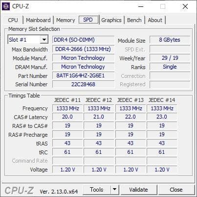 【HP純正】SODIMM DDR4-2666 16GB(8GBx2枚)