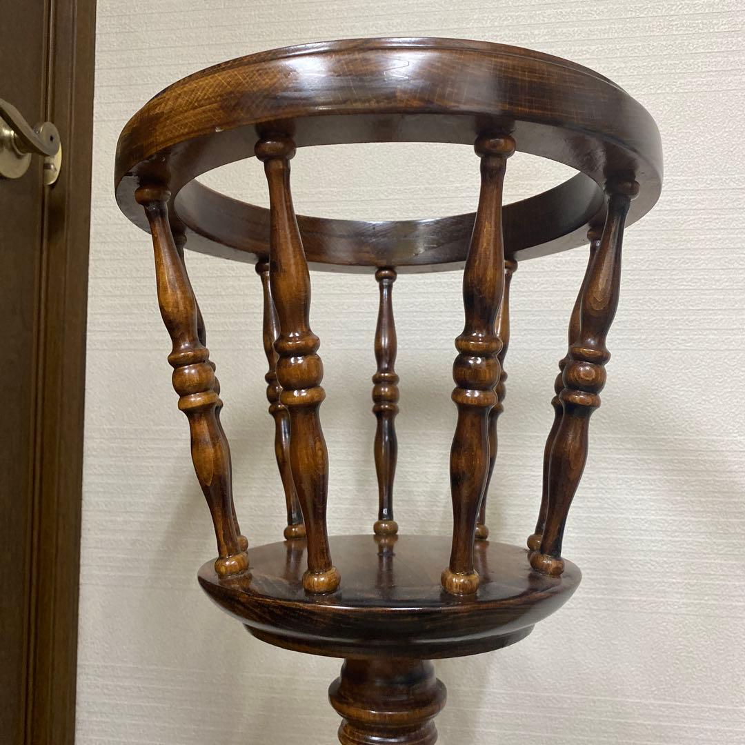 ドマン Demain フラワースタンド　アンティーク　イタリア製　スタンド　木製