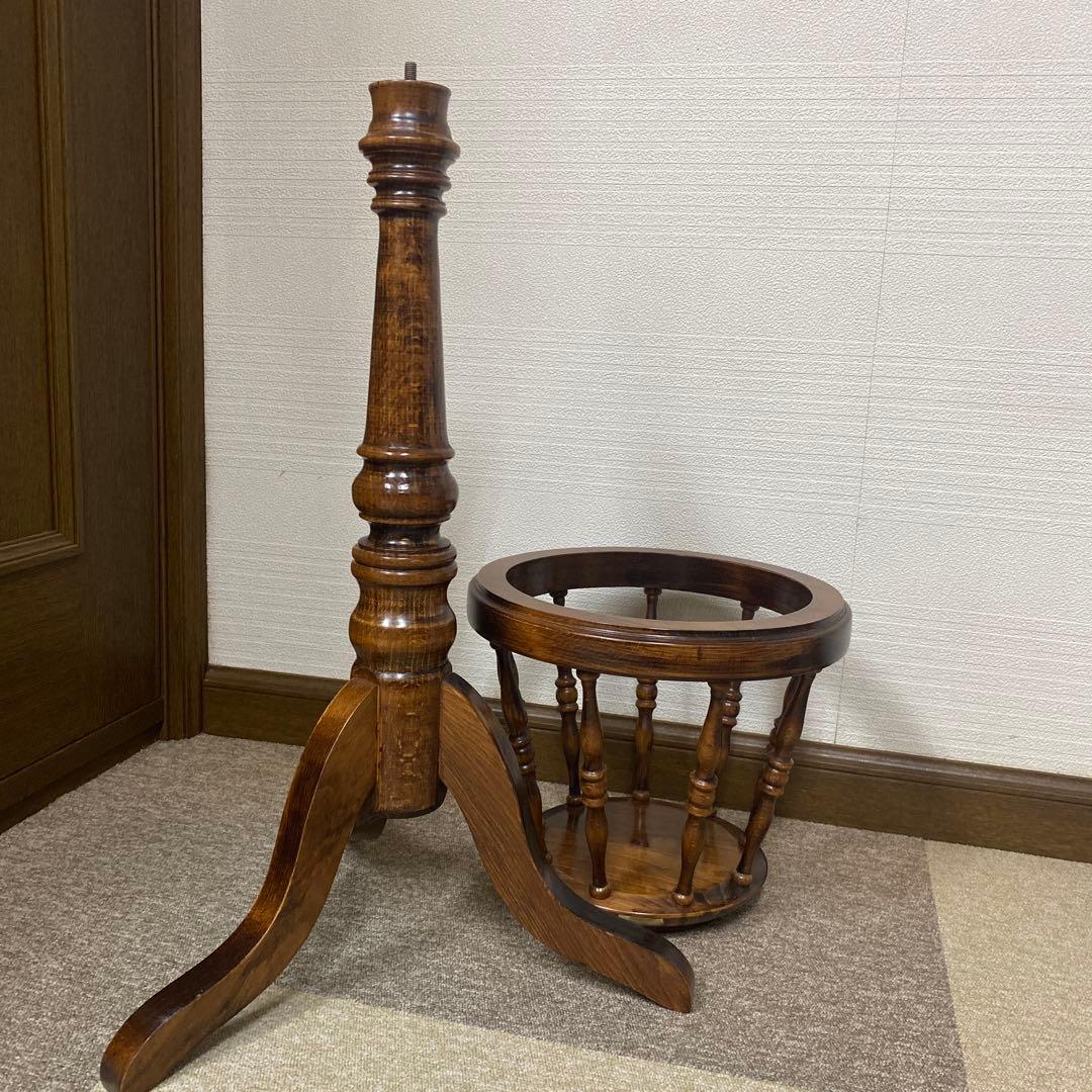 ドマン Demain フラワースタンド　アンティーク　イタリア製　スタンド　木製