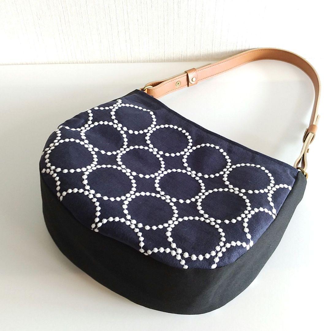 ミナペルホネン 最新タンバリン ♡ まるいショルダーバッグ / ハンドメイド