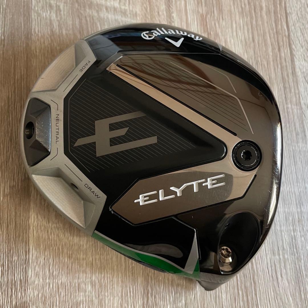 【訳あり】ELYTE ドライバー 10.5度　ヘッドのみ　キャロウェイ 破損あり