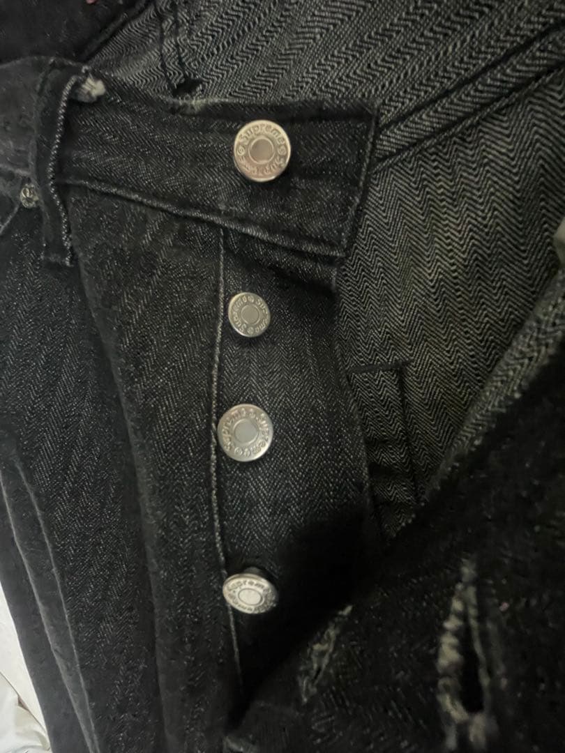 パンツ 34 Supreme black denim pants
