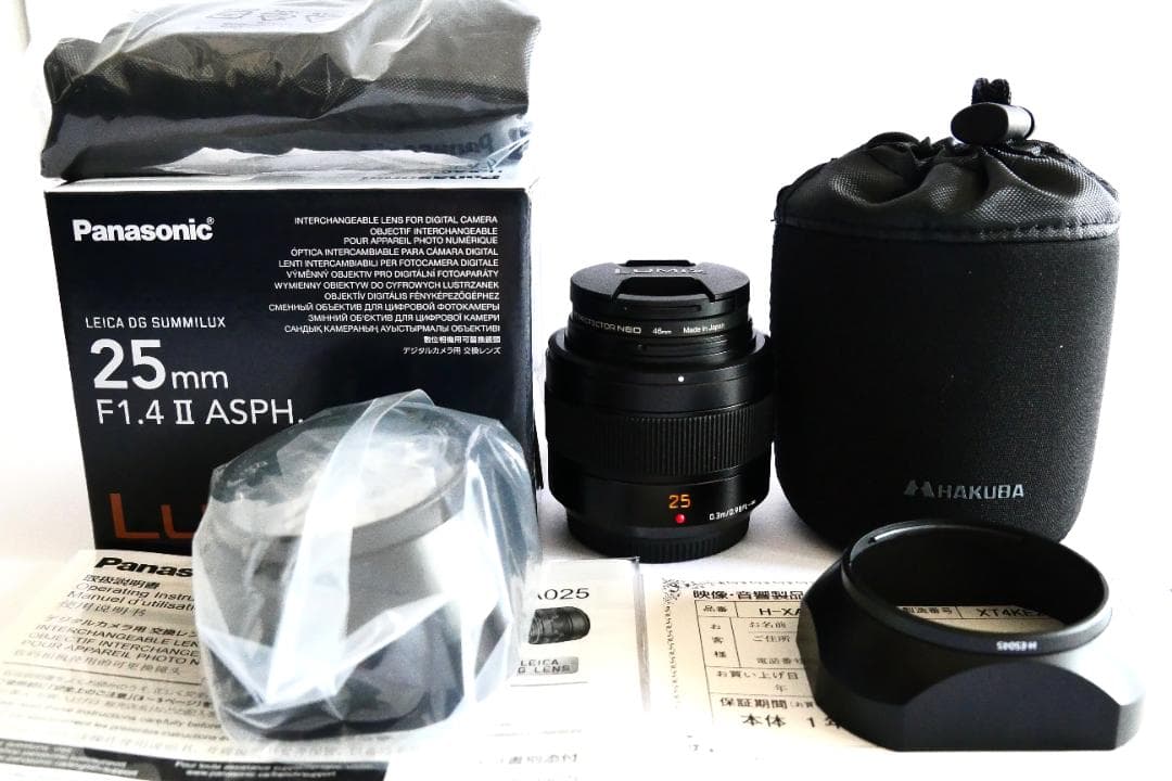 ほぼ未使用 LEICA DG SUMMILUX 25mm f1.4 II
