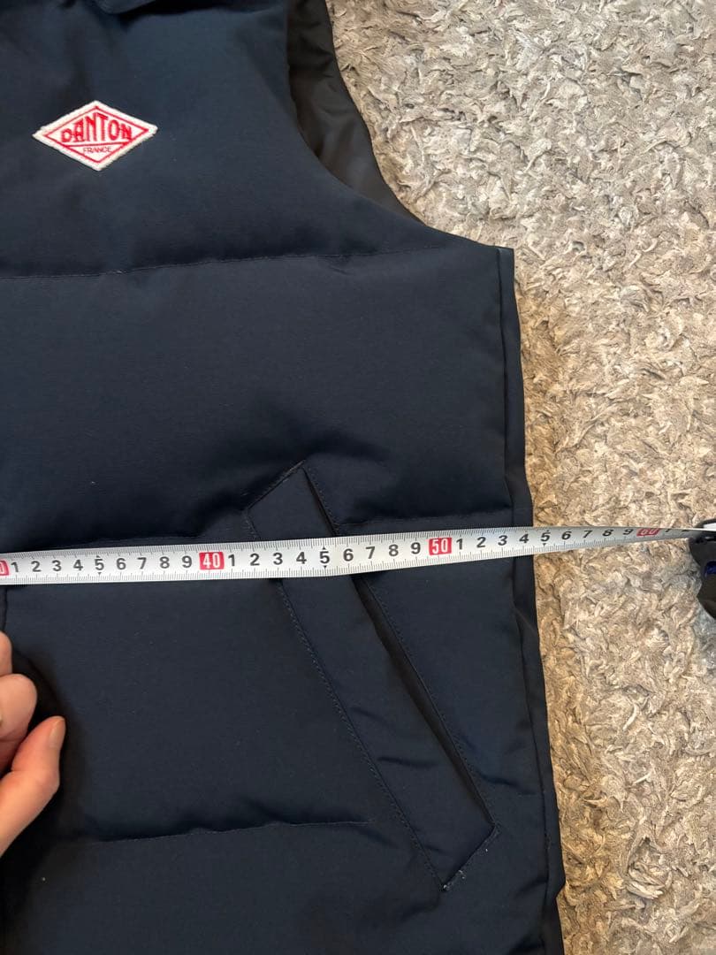 ダントン DANTON ダウンベスト アーバンリサーチドアーズ　ネイビー