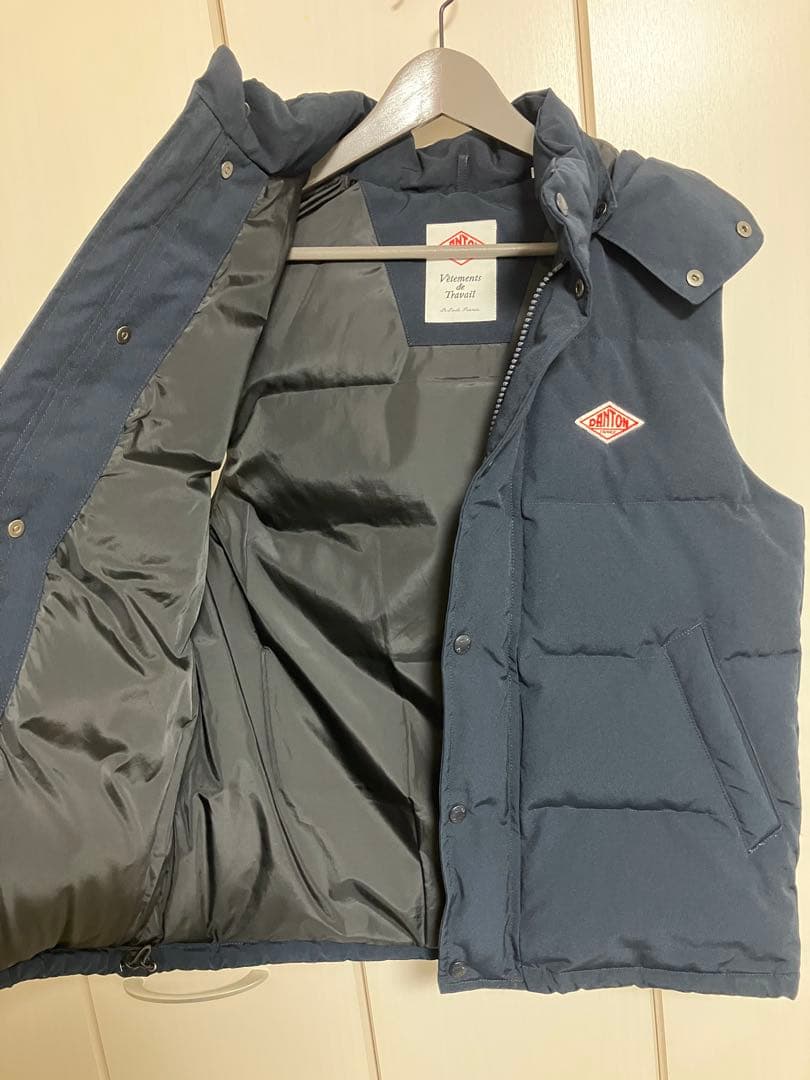 ダントン DANTON ダウンベスト アーバンリサーチドアーズ　ネイビー