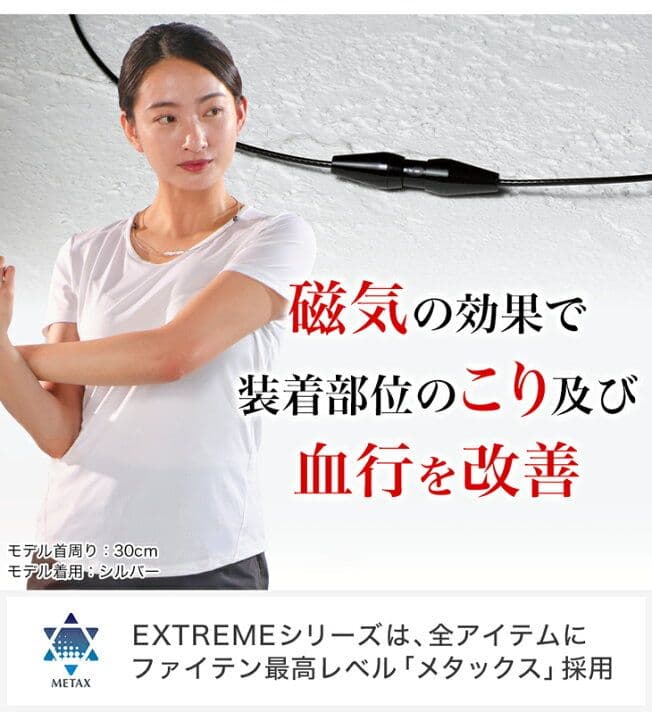 phiten正規品 rakuwaネック ステーション ５０cm シルバー