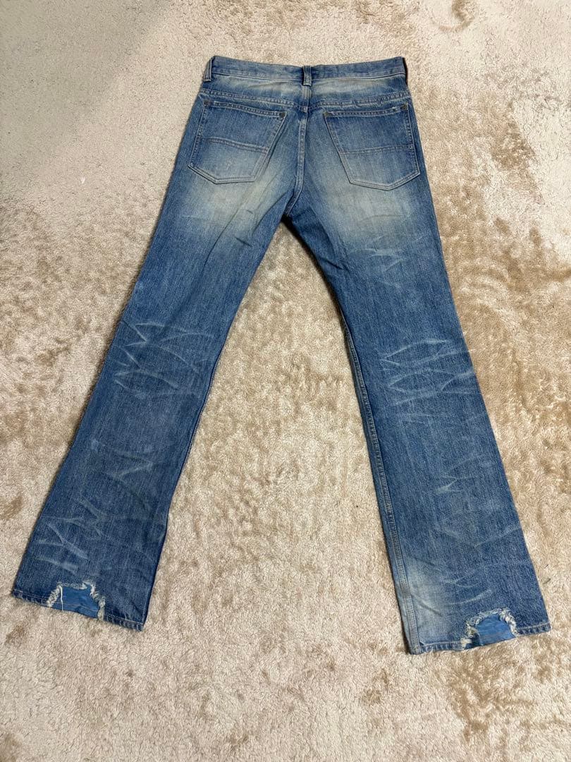 バックラッシュストレートデニム