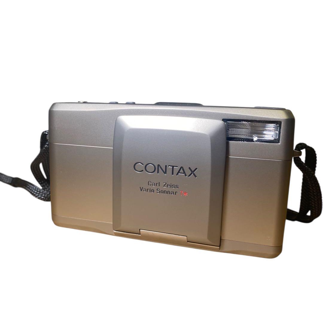 希少✨極美品✨CONTAX T VS III ゴールド　動作品　ストラップ付き