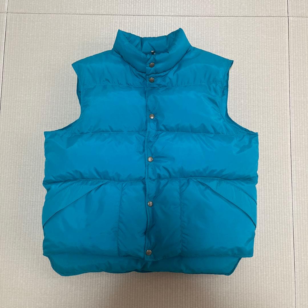 L*T様 80s　L.L.Bean　エメラルドグリーン　ダウンベスト　USA製