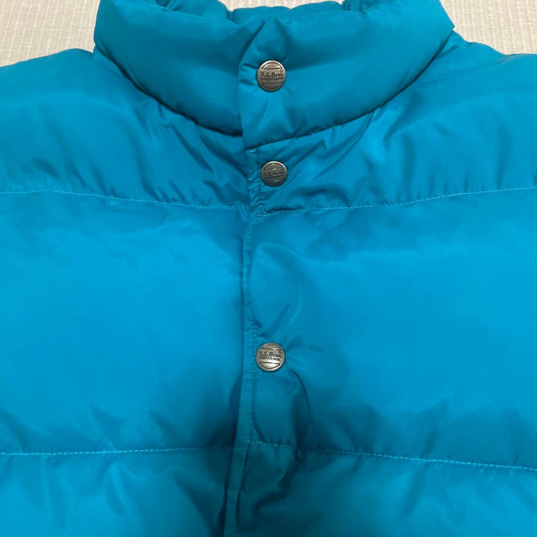 L*T様 80s　L.L.Bean　エメラルドグリーン　ダウンベスト　USA製