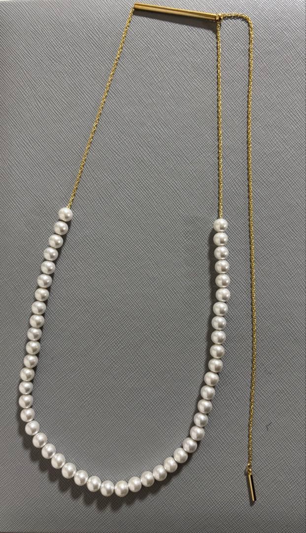 januka TOMORROWLAND パール ネックレス31014501082