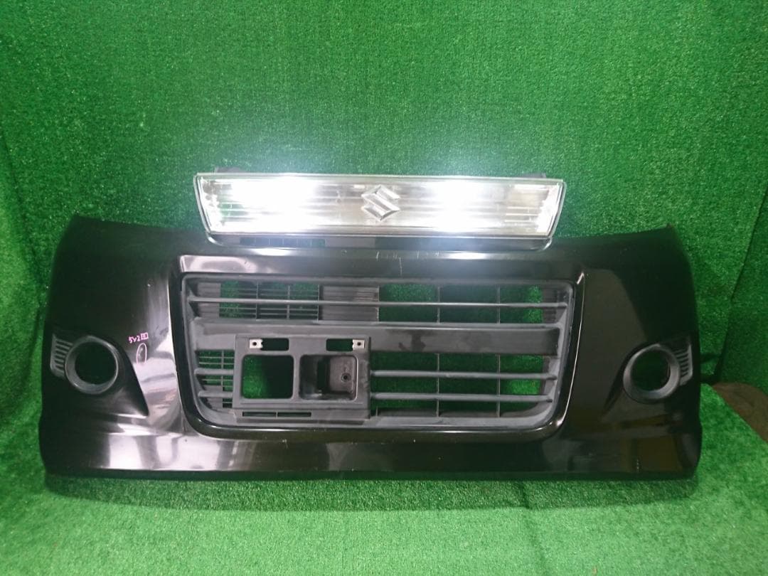 MH23S ワゴンRスティングレー フロントバンパー ブラック系(211469)