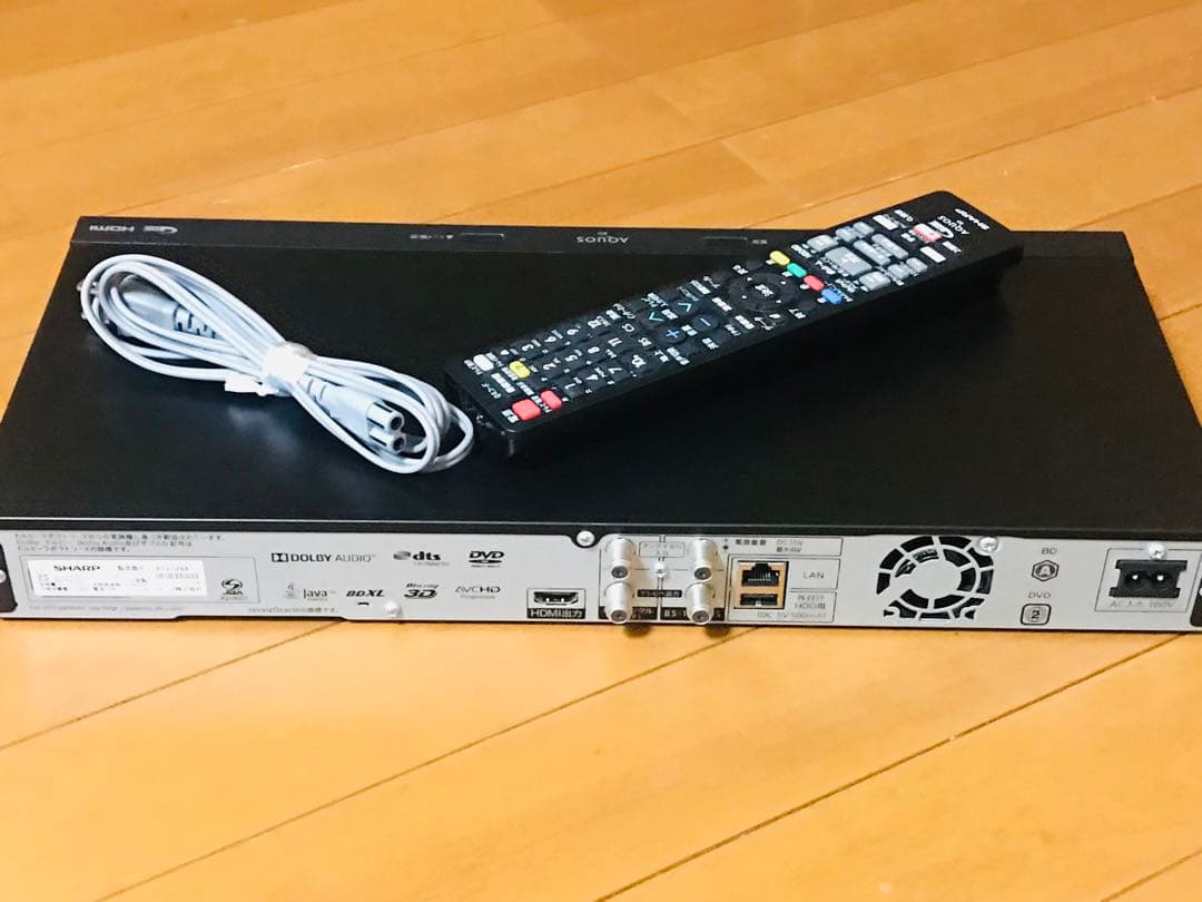 シャープ ブルーレイレコーダー BD-NS520