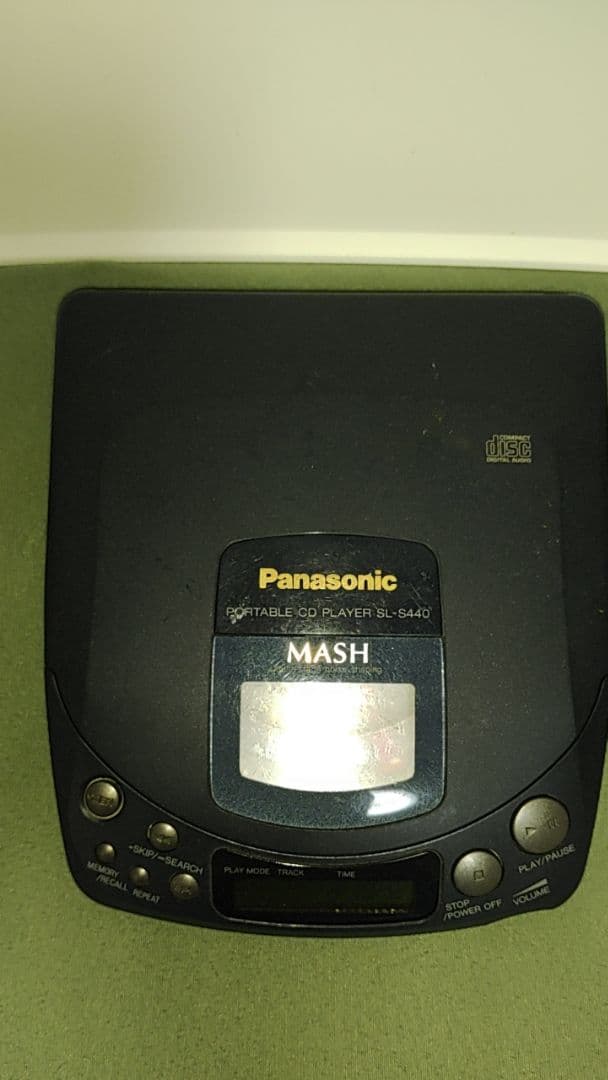 Panasonic SL-S440 ポータブルCDプレーヤー 動作品　ジャンク