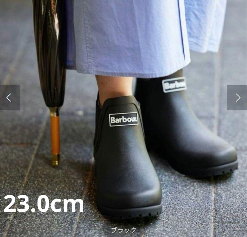 BARBOUR/バブアー wilton: ブーツ　23.0cm　レインブーツ