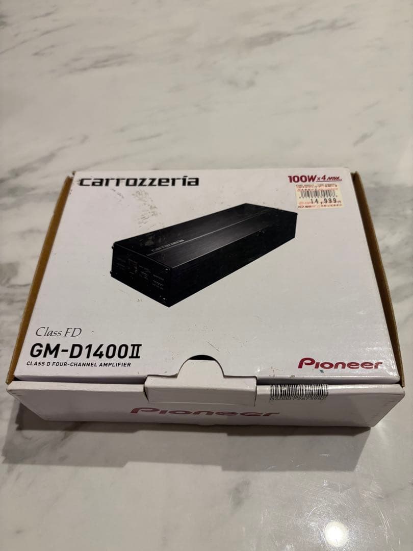Pioneer GM-D1400II カーアンプ