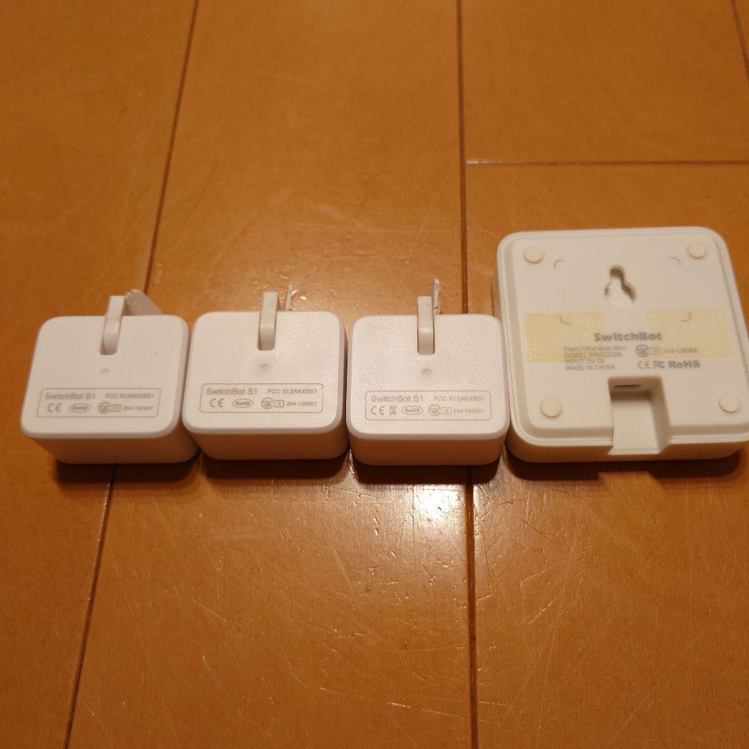 SwitchBot 4個セット USBケーブル付き