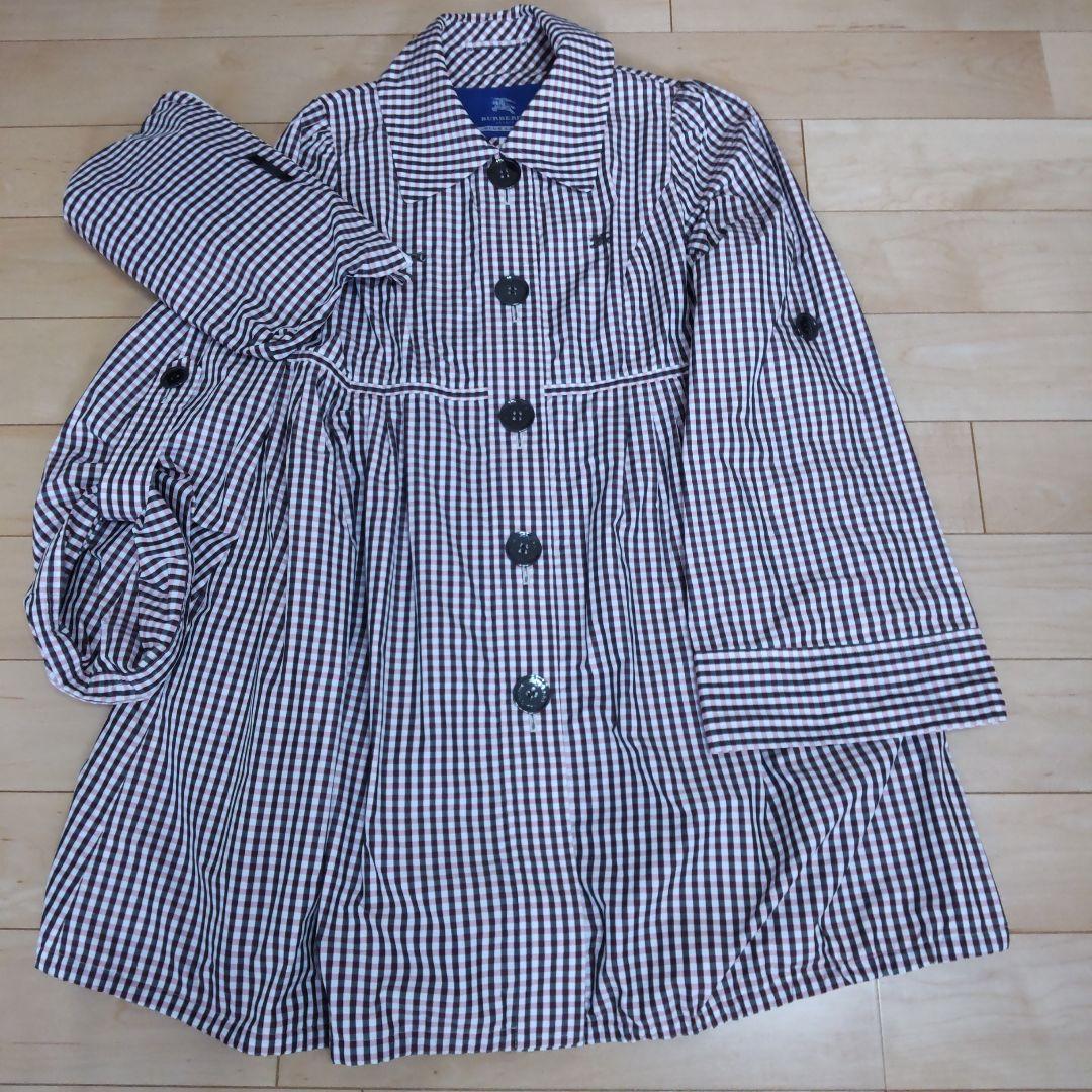 バーバリーブルーレーベルレインコート