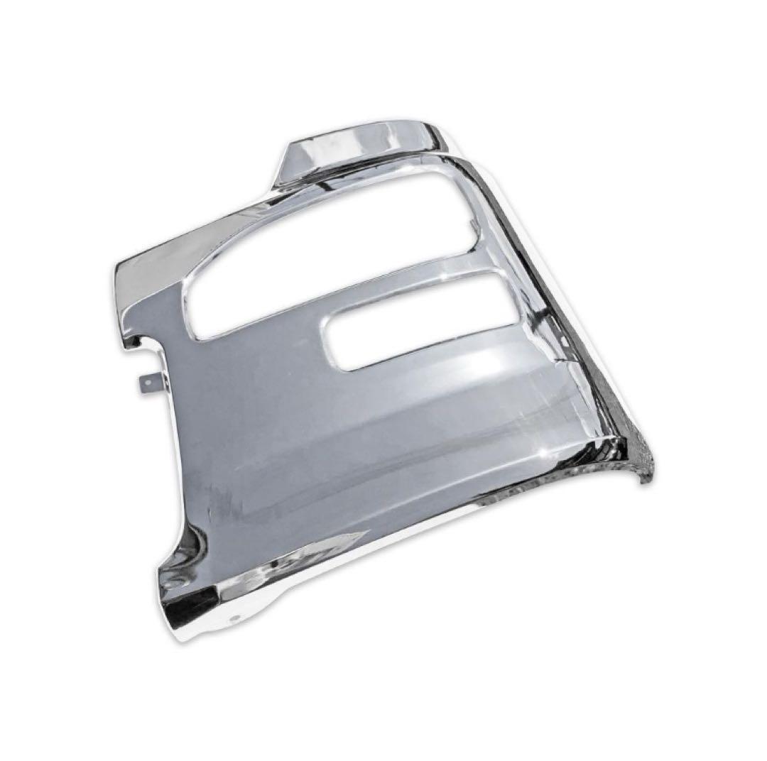 日産 UDトラックス クオン エアダム有メッキフロントバンパー サイド部分 左側