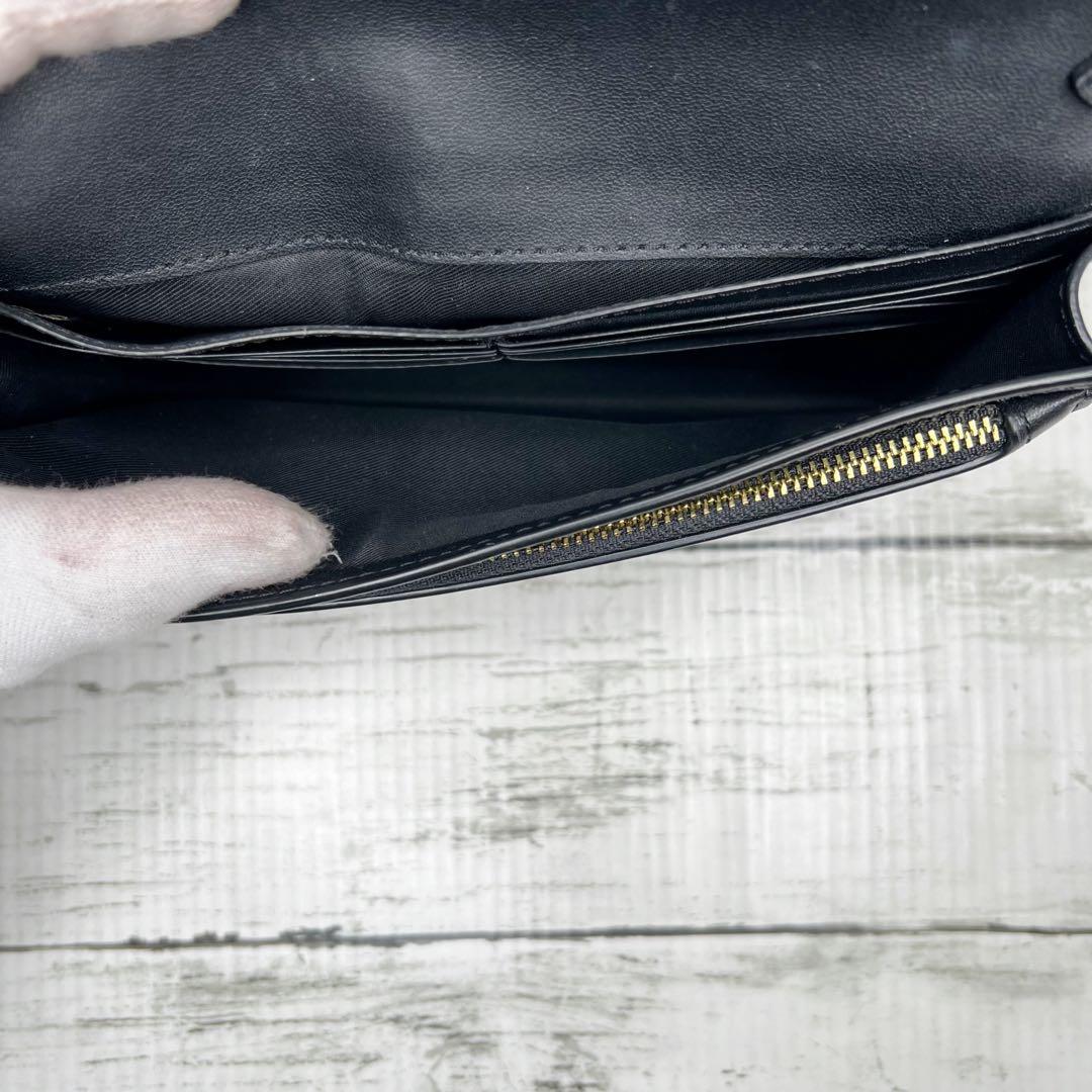 COACH コーチ レザー ウォレットショルダー クロスボディウォレット