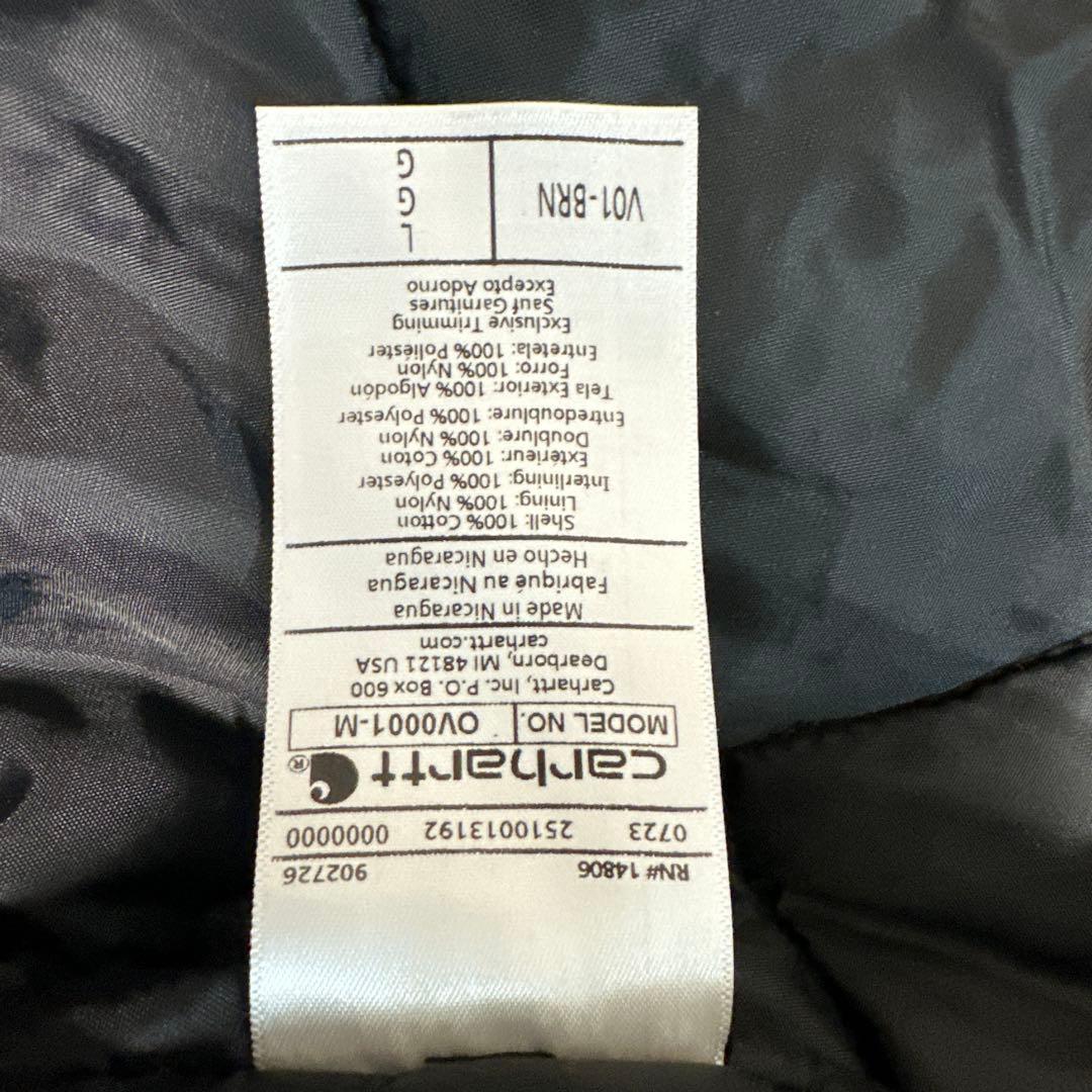 Carhartt ダック ベスト V01 リラックスフィット (L) カーハート