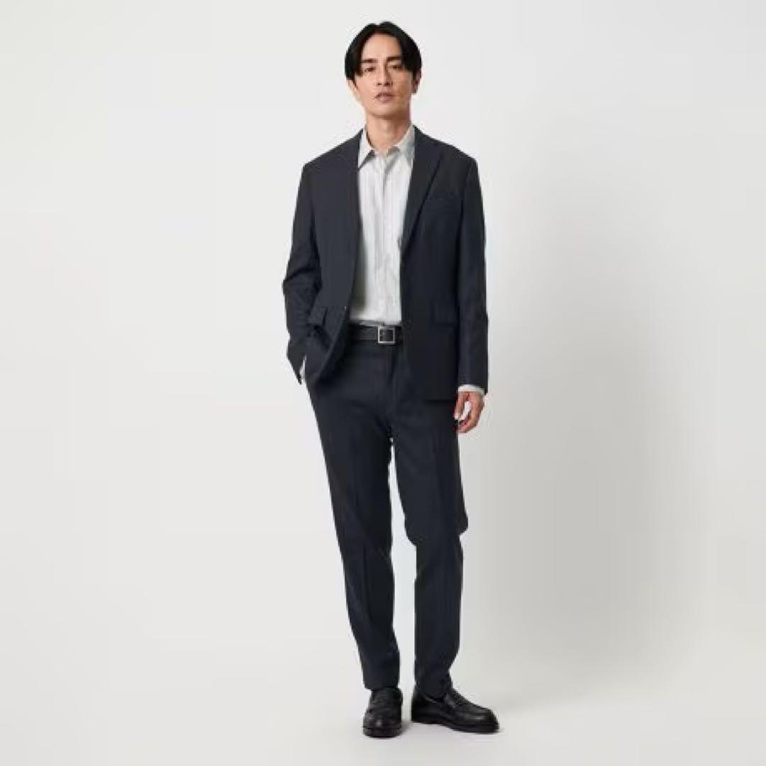 BEAUTY&YOUTH ストレッチ サキソニー 2B セットアップ