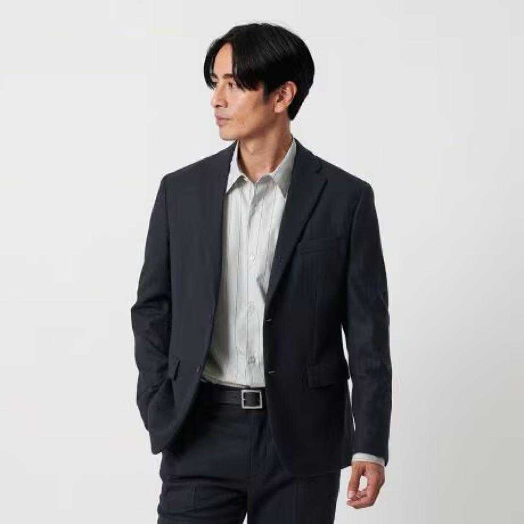 BEAUTY&YOUTH ストレッチ サキソニー 2B セットアップ