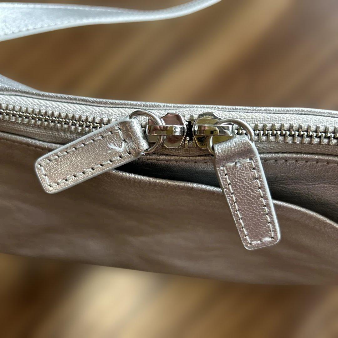 ear PAPILLONNER シルバー ミニスワローマチショルダーバッグ