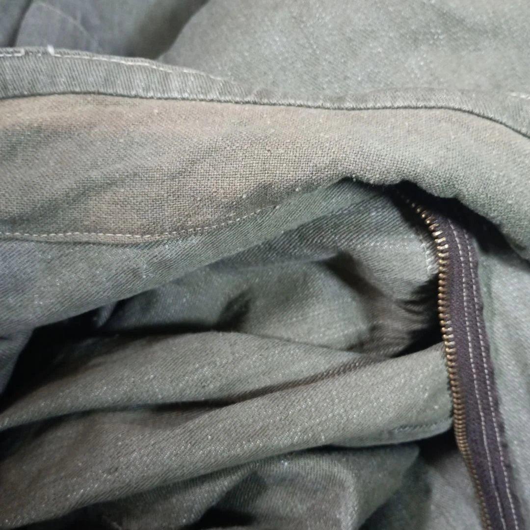 WW2英軍パラシュートオーバースモック　グリーンデニム　ビーバーディル1943