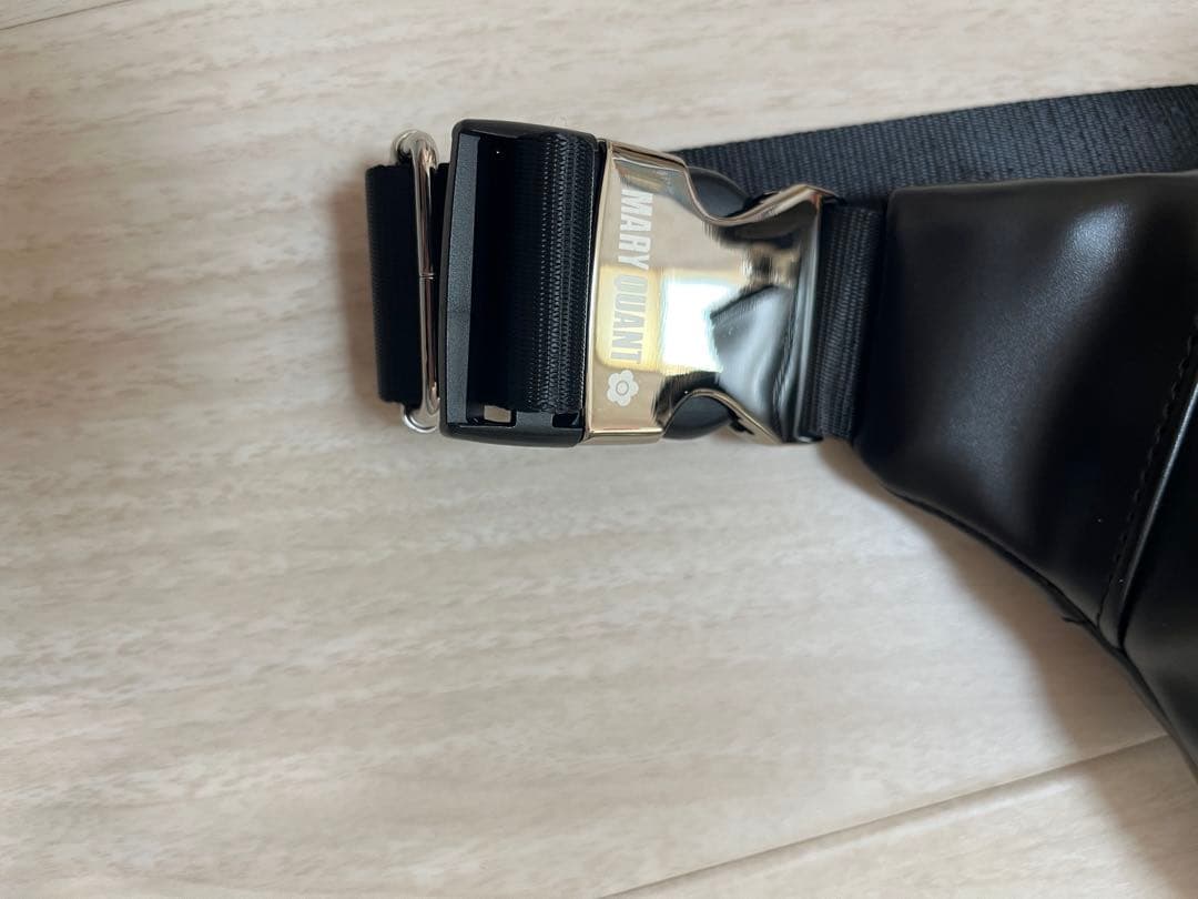 みーさん　MARY QUANT ブラック ボディバッグ