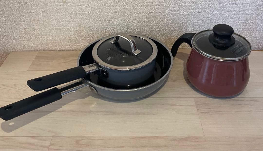 WMF ヴェーエムエフ フュージョンテック ミネラル 鍋　3セット