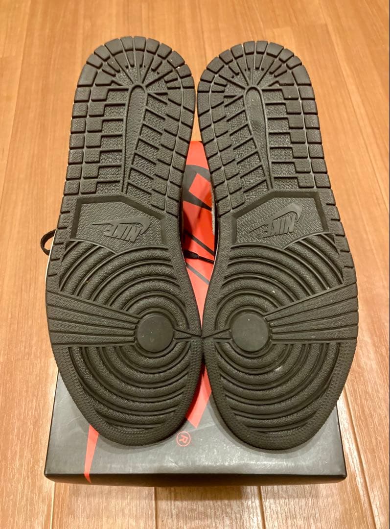 NIKE Air Jordan 1 HI OG シャドー ブラック/グレー