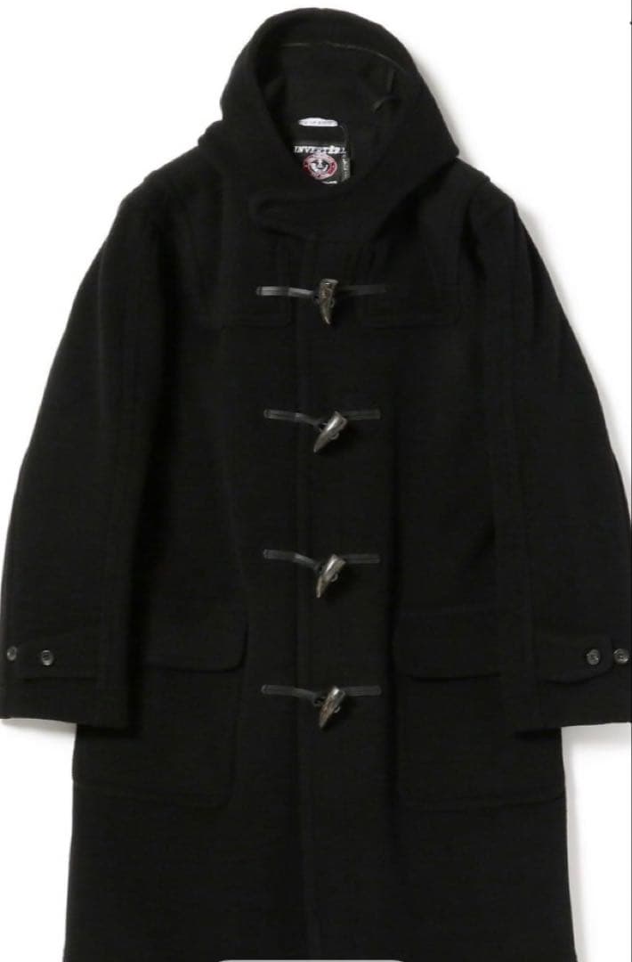 エメラルドマウンテンインバーティア　ダッフルコート　36 ブラック