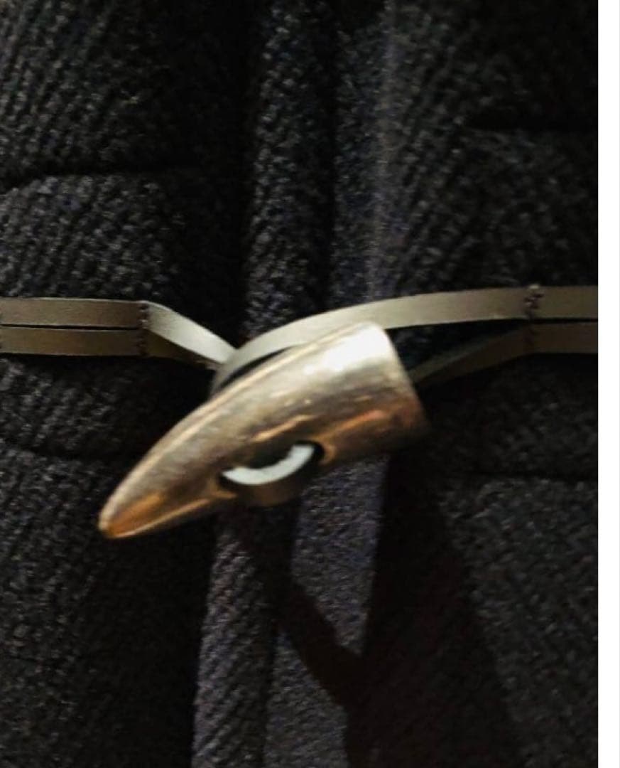 エメラルドマウンテンインバーティア　ダッフルコート　36 ブラック